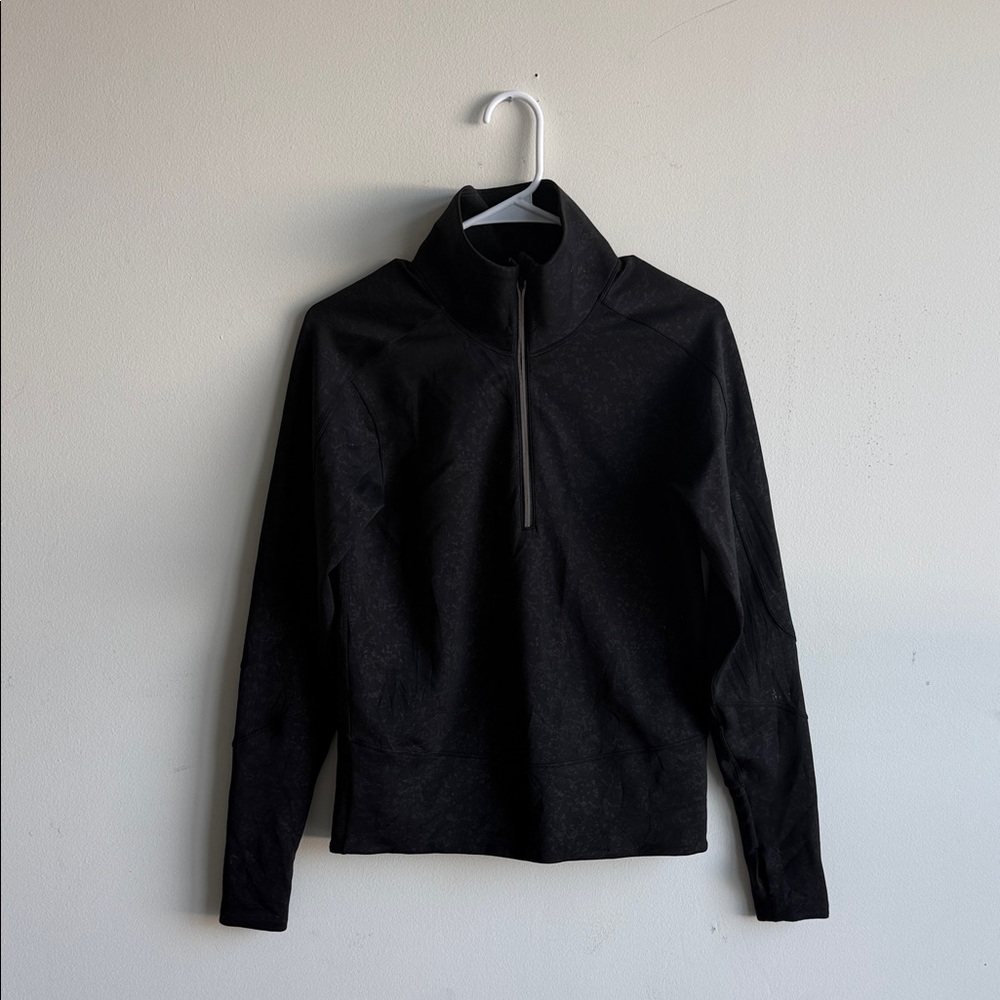 lululemon athletica Charcoal Long Sleeve Top